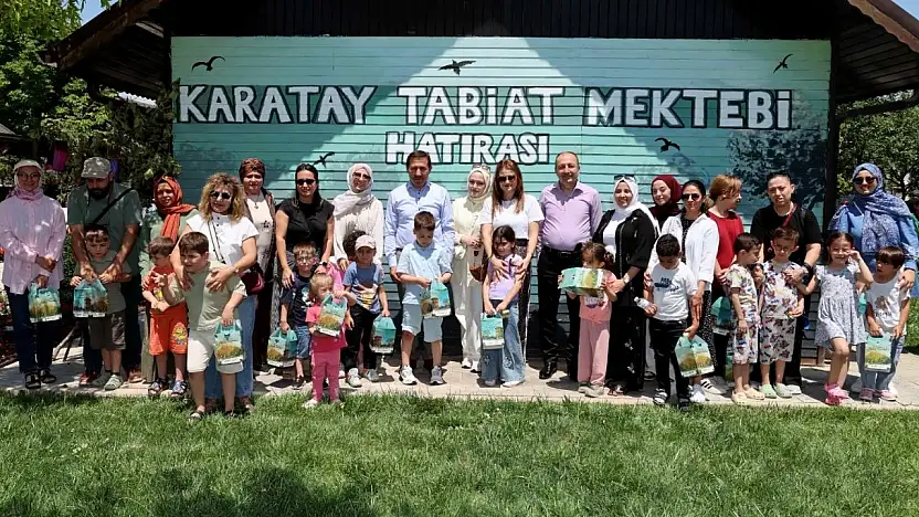 Karatay'da 9000 öğrenci doğayı keşfetti