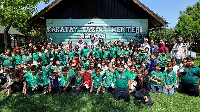 Karatay Tabiat Mektebi'nde eğitim dönemi sona erdi