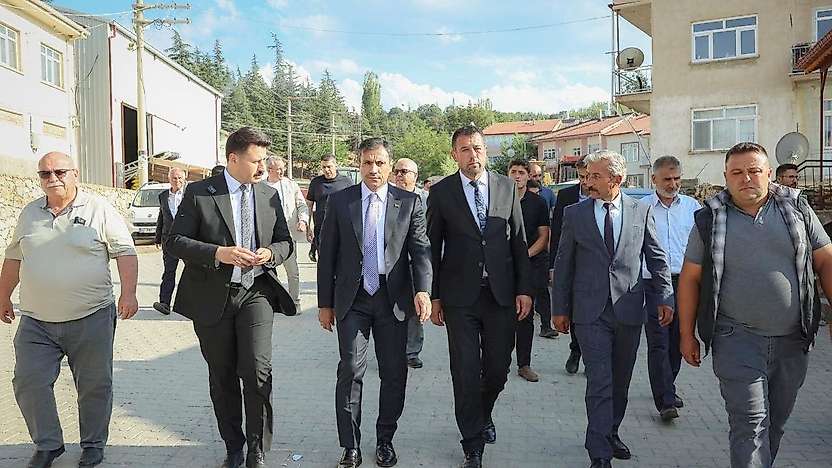 Konya AK Parti Doğanhisar'da vatandaşla iç içe