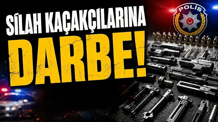 Konya bağlantılı silah kaçakçılığına darbe!