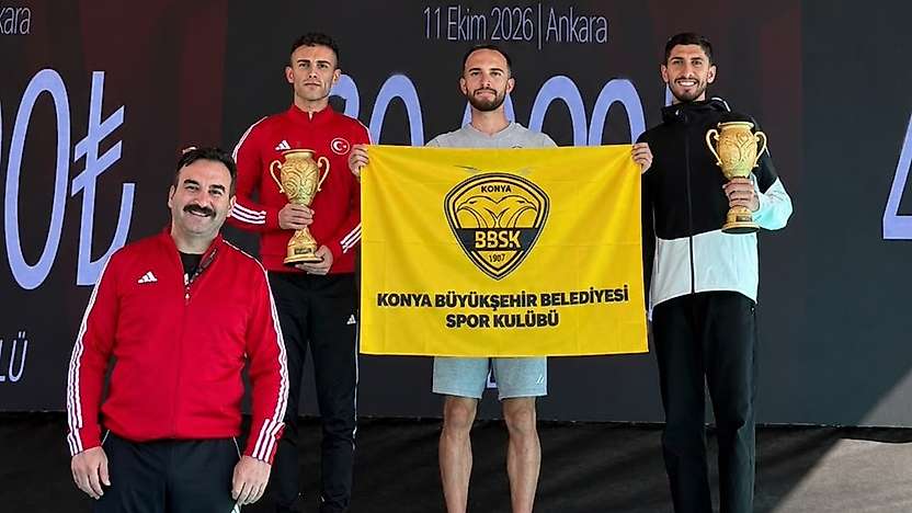 Konya Büyükşehirli Enbiya, şampiyon oldu