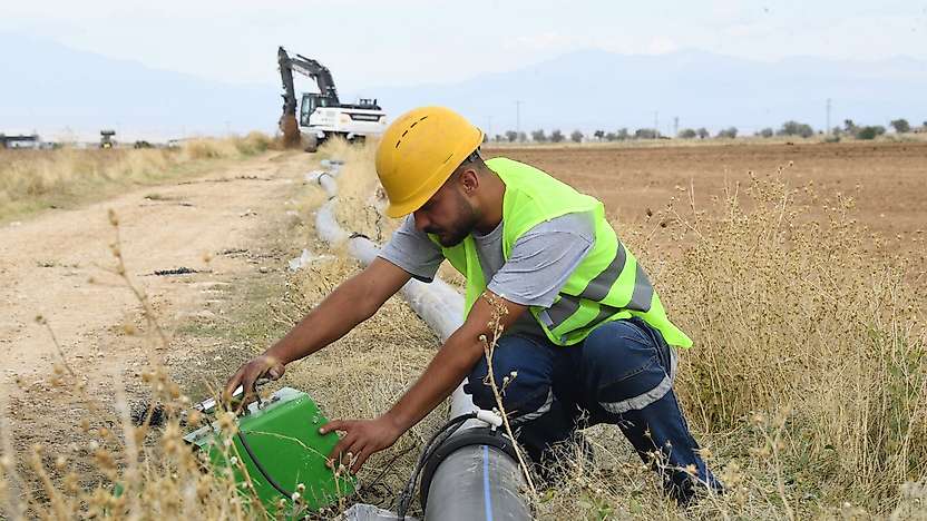 Konya'da 12 kilometrelik içme suyu hattı yenileniyor