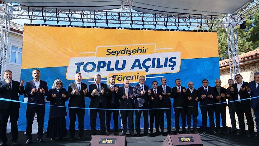 Konya'ya 18 yeni hizmet birden kazandırıldı
