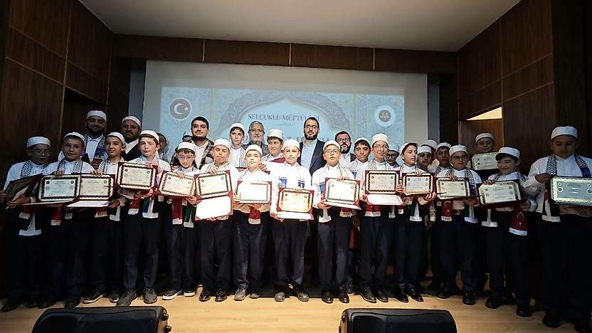 Konya'da 188 öğrenci hafızlık belgesine kavuştu