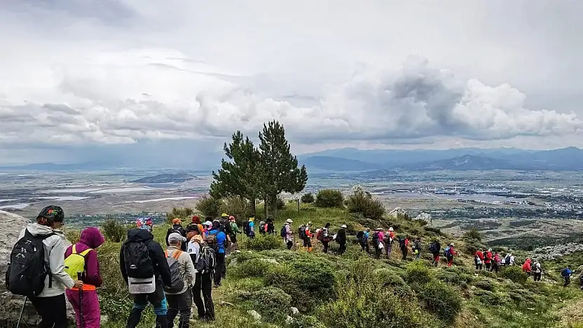 Konya'da 2 bin yıllık tarihin izinde yürüyüş başladı