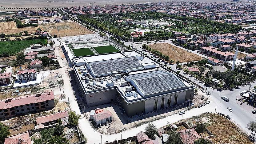 Konya'da 26 bin metrekarelik dev yatırım: Karatay Spor Merkezi yükseliyor