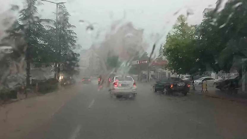 Konya'da 5 ilçeye kuvvetli yağış uyarısı yapıldı