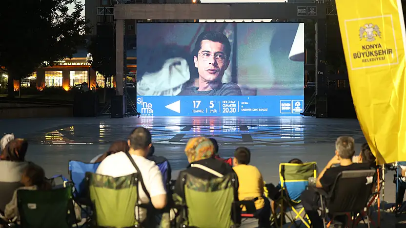 Konya'da açık hava sinema günleri başlıyor