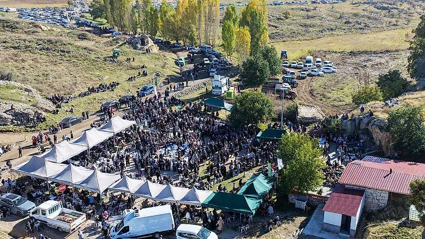 Konya'da asırlık peynir geleneği yaşatıldı
