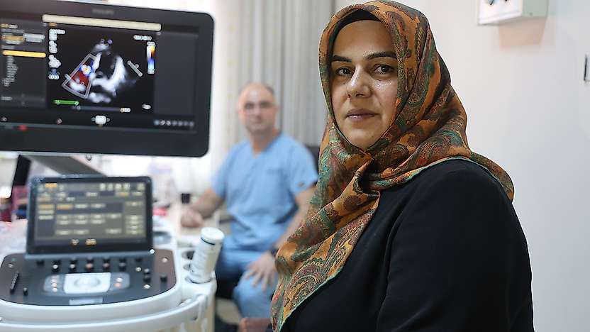 Konya'da çarpıntı şikayetiyle hastaneye gitti, kalbinde 12 mm delik çıktı