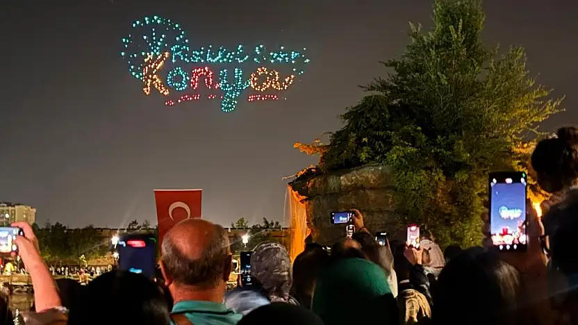 Konya'da çocukların festival keyfi sürüyor