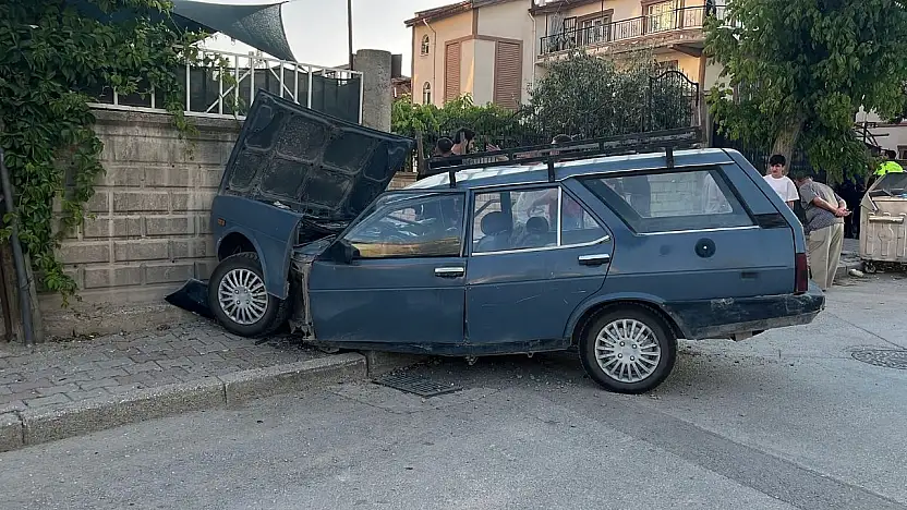 Konya'da ehliyetsiz çocuk sürücü kazasında 5 yaralı