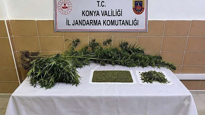 Konya'da eylül ayının uyuşturucu bilançosu belli oldu