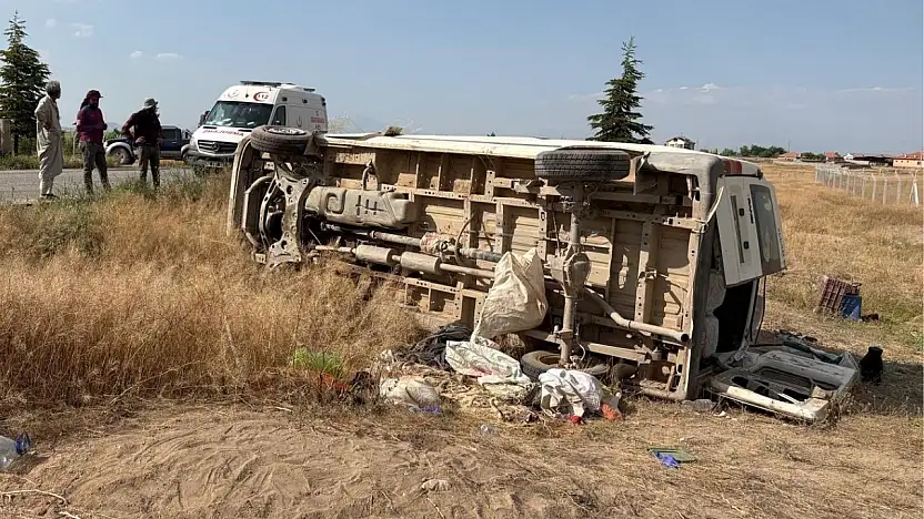 Konya'da feci kaza: 17 yaralı