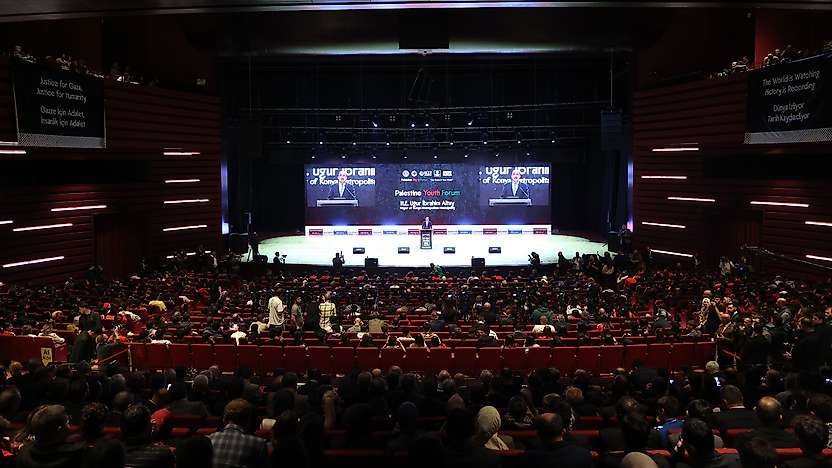 Konya'da Filistin Haftası kapsamında anlamlı buluşma