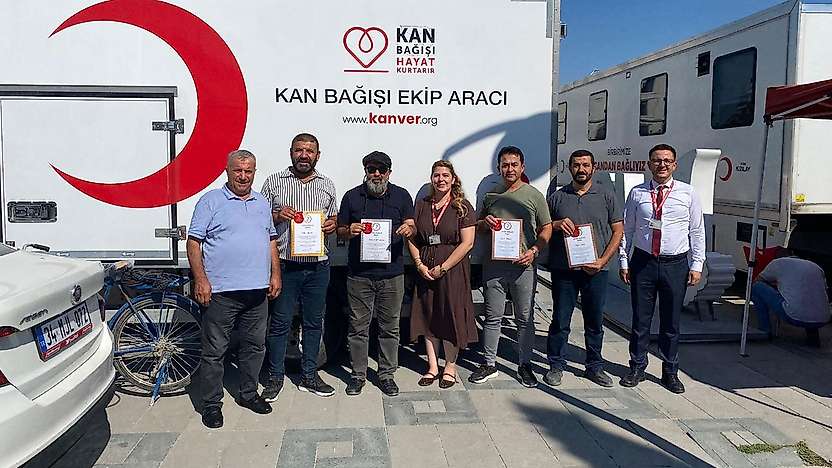 Konya'da hayat kurtaranlara madalya verildi