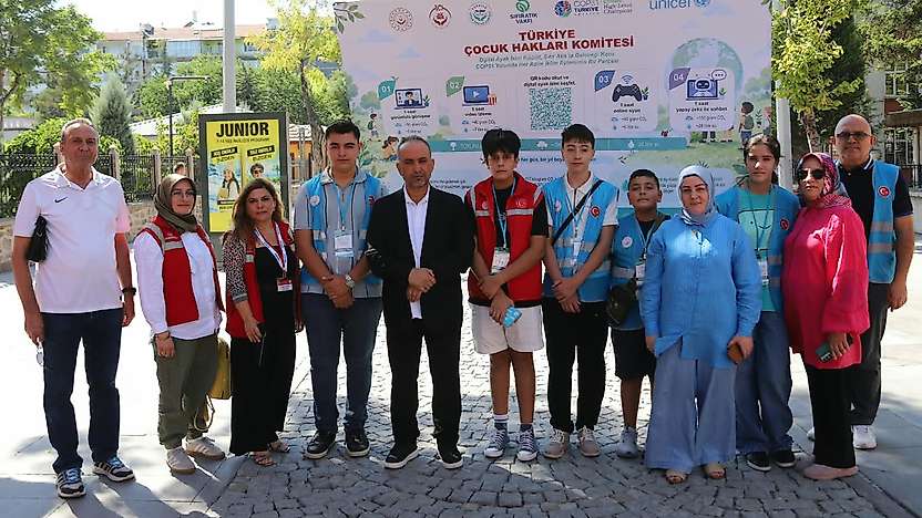 Konya'da İklim ve Çocuk Hakları etkinliğine yoğun ilgi