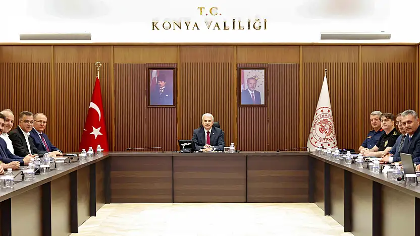 Konya'da İl Spor Güvenlik Kurulu Toplantısı gerçekleştirildi