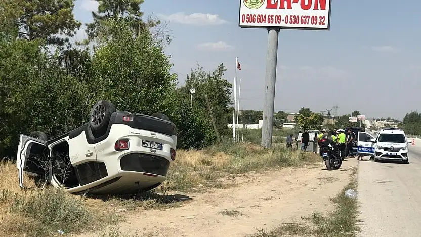 Konya'da ilginç kazada 8 yaralı