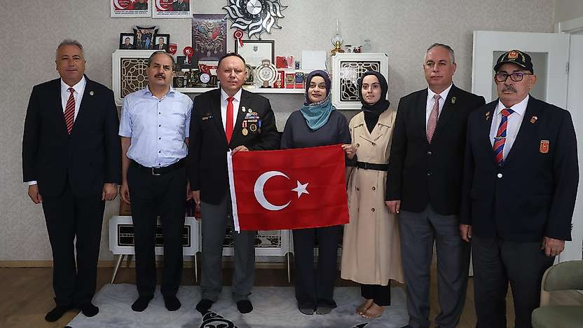 Konya'da kahraman gaziler unutulmadı