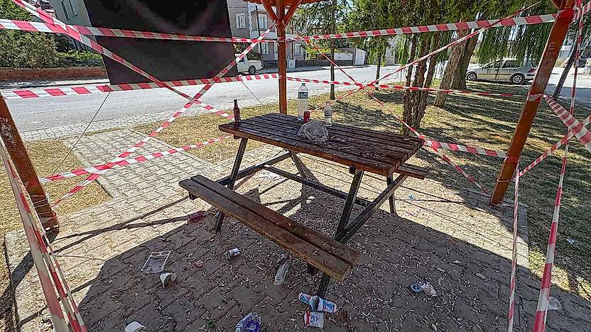 Konya'da kirletilen kameriyeye belediyeden sıra dışı çözüm!