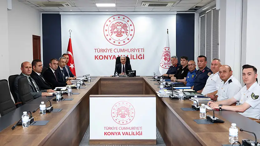 Konya'da kritik değerlendirme toplantısı yapıldı