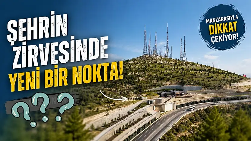 Konya'da manzarasıyla dikkat çeken yeni nokta hizmete açıldı