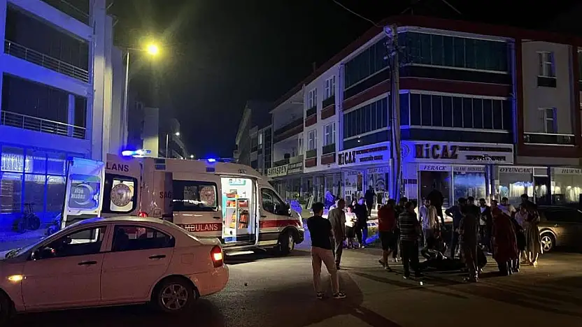 Konya'da motosiklet ile otomobil çarpıştı!