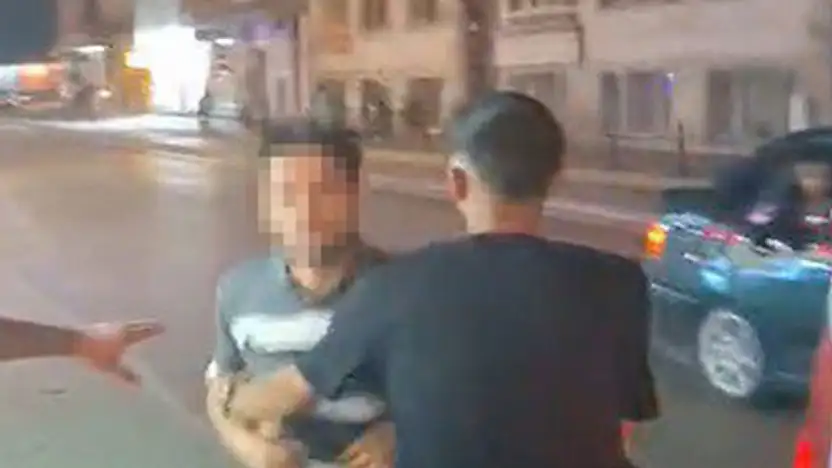 Konya'da motosikletliye saldırının bedeli ağır oldu!