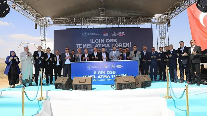 Konya'da o ilçede Sanayi altyapı temeli atıldı