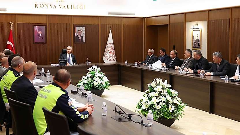 Konya'da öğrencilerin güvenliği için kritik toplantı