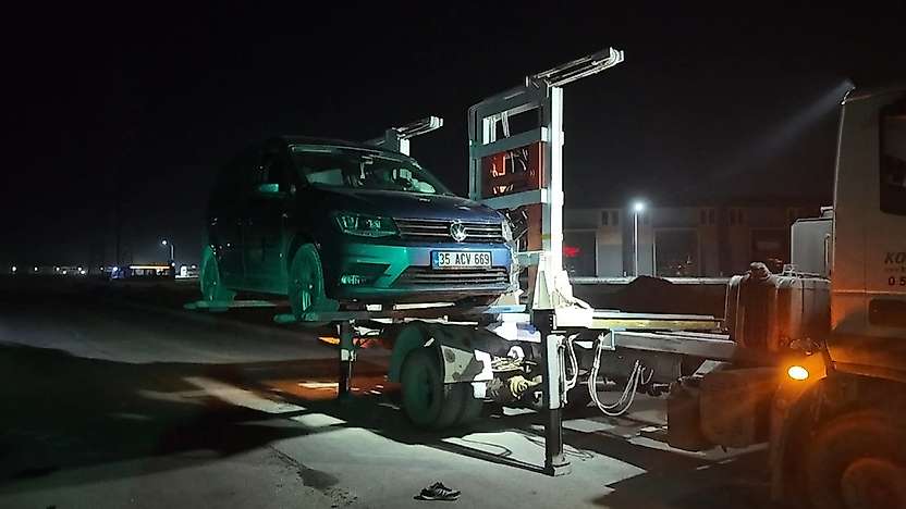 Konya'da polisin 'dur' ihtarına uymadı, bedelini ağır ödedi