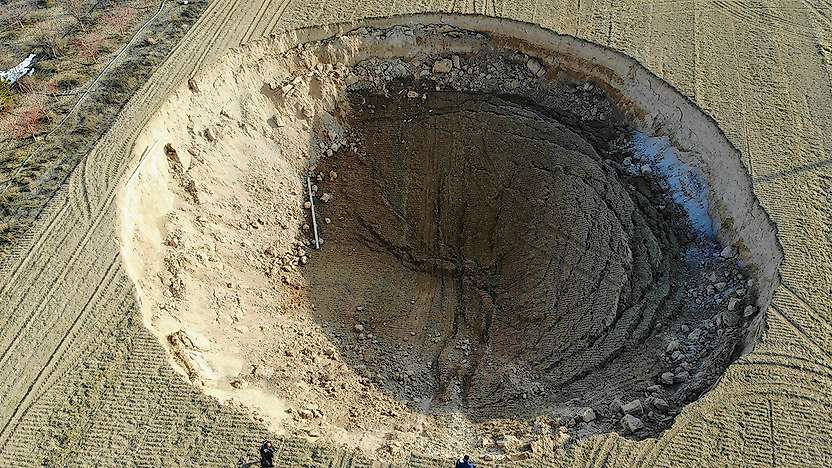 Konya'da korkutan tablo! Obruk sayısı 704'e ulaştı