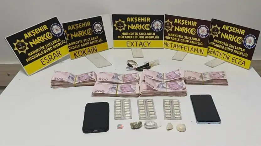Konya'da uyuşturucuya geçit verilmedi!