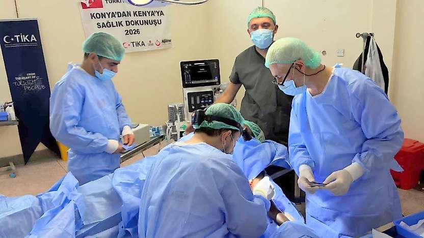 Konya'dan Kenya'ya sağlık dokunuşu