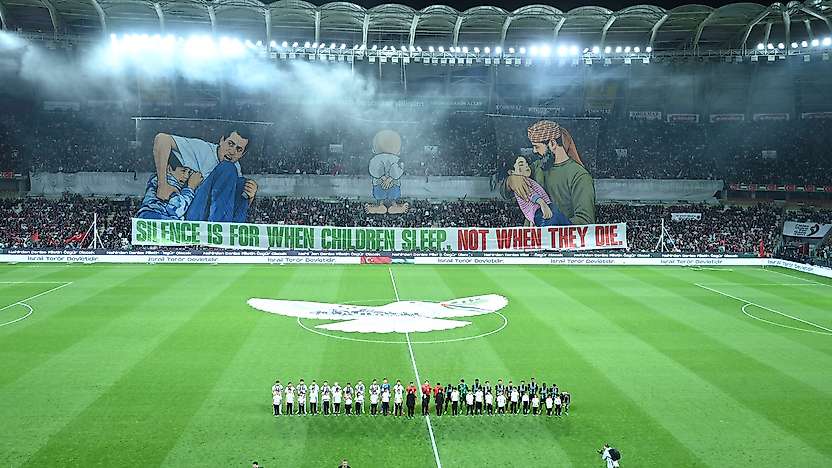 Konya'dan tüm dünyaya Filistin mesajı verildi
