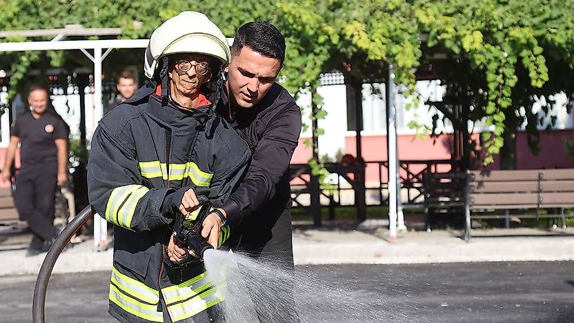 Konya İtfaiyesi seferber oldu: Zeynel'in hayali gerçekleşti