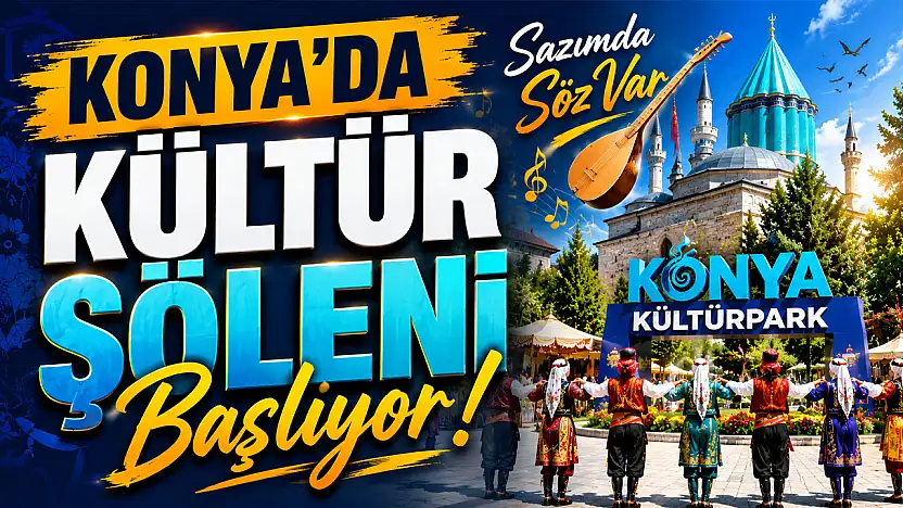'Konya Kültür Günleri' için geri sayım başladı!