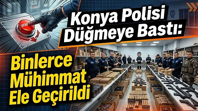 Konya merkezli baskınlarda yok yok! 5 ilde dev operasyon