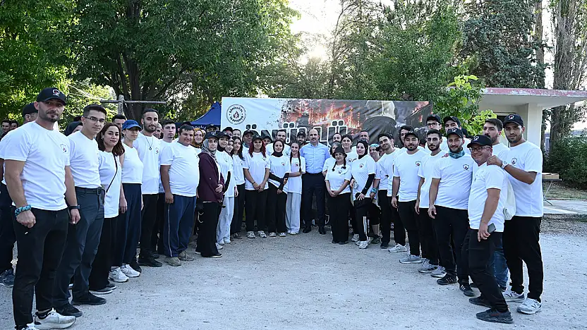 Konya'nın gönüllü itfaiyecileri görevde
