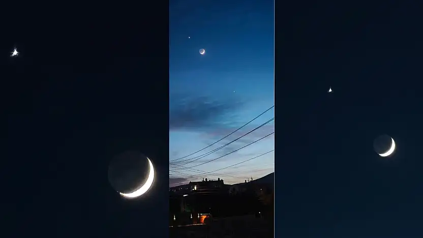 Konya semalarında Ay ve yıldız buluştu