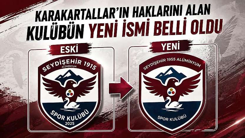 Konya takımının ismi değişti