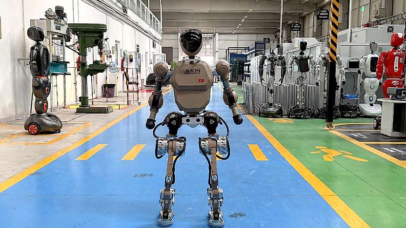 Konyalı firmanın insansı robotu sosyal medyada ilgi gördü