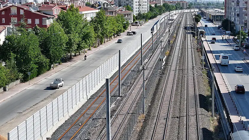 KONYARAY'a ses kalkanı! Gürültü evlere ulaşamayacak
