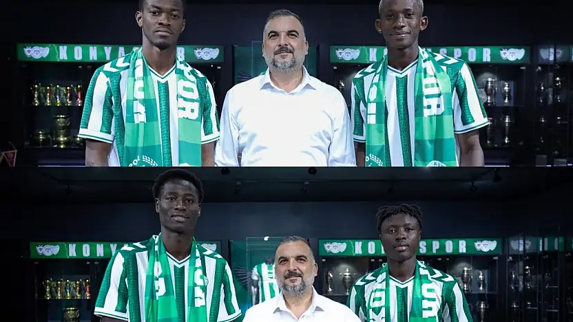 Konyaspor'da geleceğe atılan imzalar