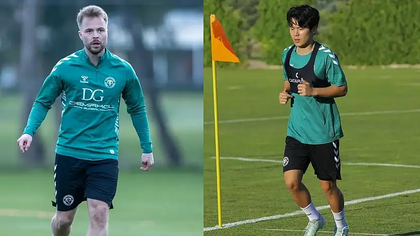 Konyaspor'da Sander ve Jin-Ho Jo yolcu