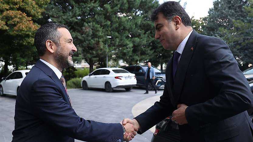 Milli Savunma Bakan Yardımcısı Heybet'ten Konya Büyükşehir'e ziyaret
