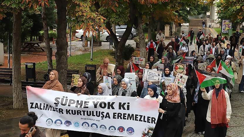 NEÜ, Gazze'deki drama bir kez daha dikkat çekti