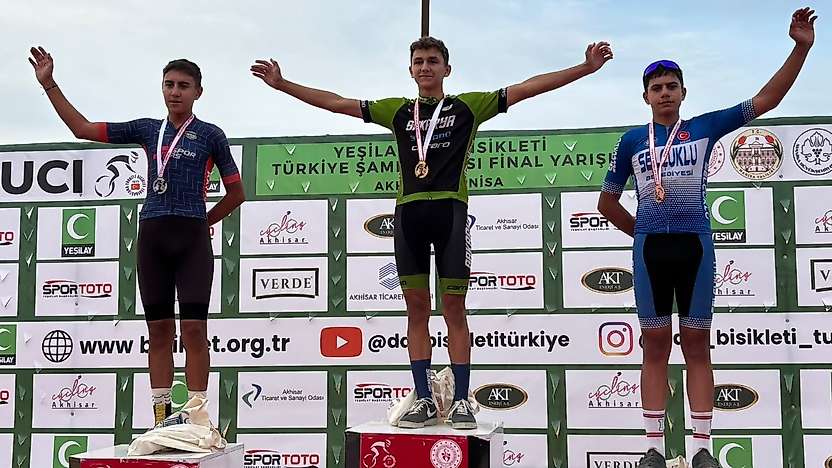Selçuklu Belediyesporlu pedal, Türkiye üçüncüsü oldu