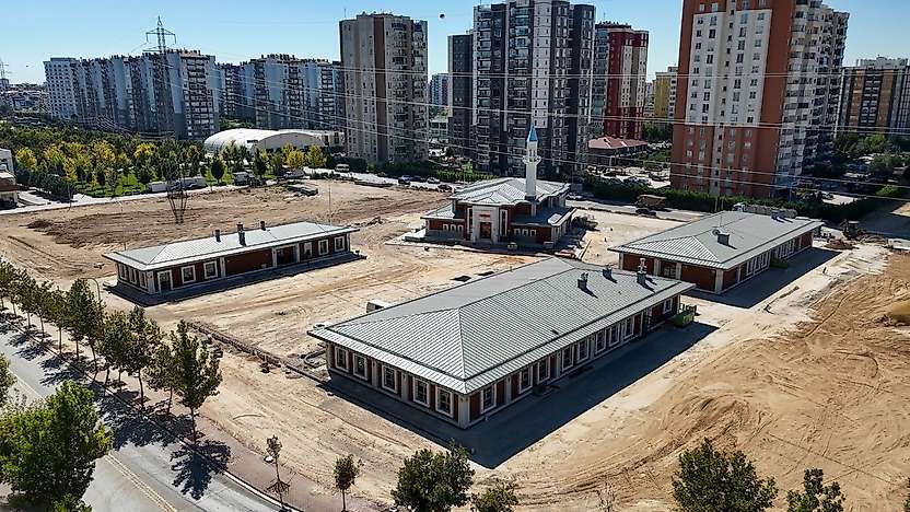 Selçuklu'da dikkat çeken projede sona yaklaşıldı